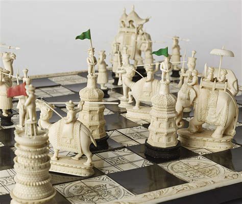 The Art Of War Exquisite Chess Sets Once Captured The Games Global