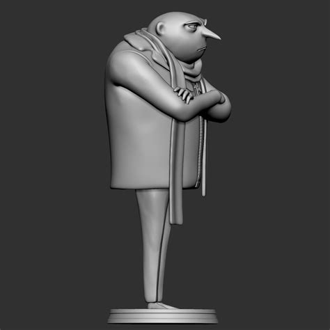 STL file GRU (minions) 🧒 (OBJ)・3D print design to download・Cults