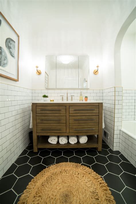 One of the best options to achieve this effect is to use baby blue bathroom tiles on the floor or/and walls of the room. Our Baby's Bathroom Makeover! in 2020 | Bathroom ...