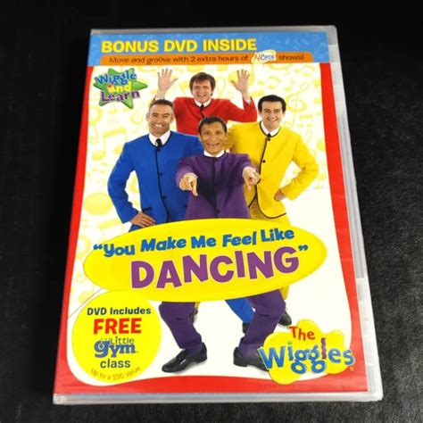 the wiggles you make me feel like dancing dvd 2 disc set wiggle and learn 8 49 picclick