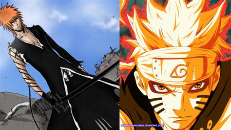 Dangai Ichigo And Bsm Naruto Vs Igina Flames Natsu And Wano Luffy