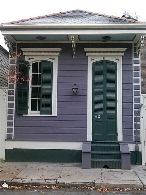 Great Colors On This Single Shotgun House French Quarter New Orleans