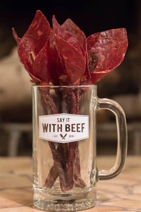 Lightning fast shipping · huge selection · guaranteed satisfaction Say It With Beef Jerky Flower Bouquet - NoveltyStreet