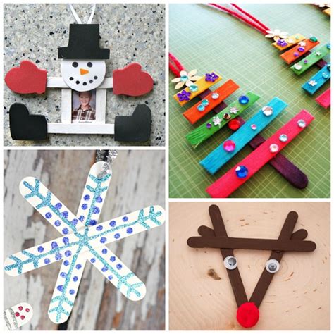 Christmas Popsicle Stick Crafts for Kids  Kids Art & Craft