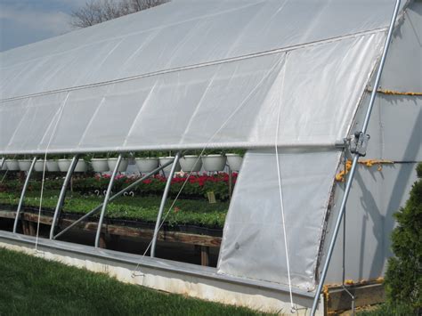 Arched Curtain For Greenhouse Ventilation Advancing Alternatives