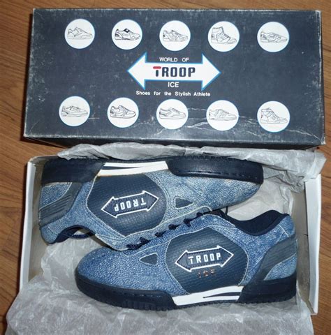 Troop Ice Blue Vintage Sneakers Sneakers Ice Blue