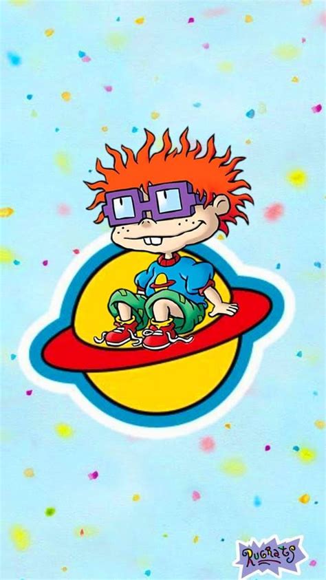 Chuckie Rugrats Rugrats Cartoon Retro Cartoons Cartoon Tv 90s Nickelodeon Cartoons Phone