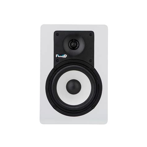 Fluid Audio C5 Bt Monitores De Estudio Con Bluetooth Color Blanco Par