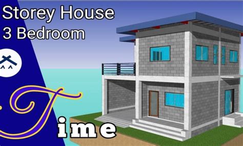 The cost of building is influenced by many factors, but in early 2020, the australian bureau of statistics (abs) reported the average is $1393.55 per sqm. Simple House Design - 3 Bedroom House (64 Square Meters ...