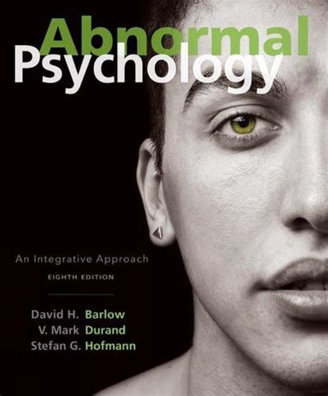 Abnormal Psychology 8th Edition By David Barlow Hardcover