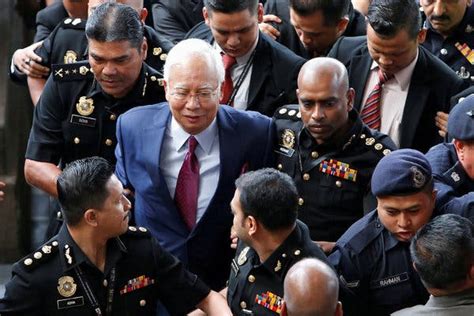 Malaysias Ex Leader Najib Razak Is Charged With Money Laundering The