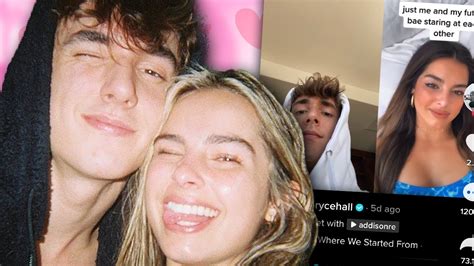 tik tok stars addison rae and bryce hall reveal if they re dating again