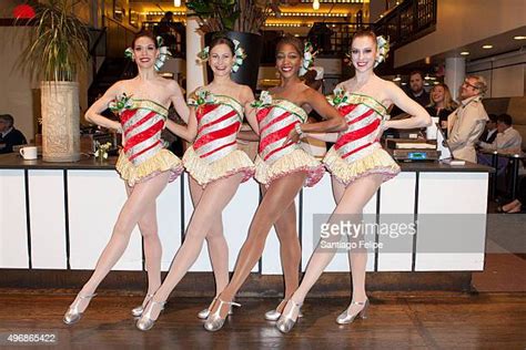 The Rockettes Unveil The City Bakery High Kicking Hot Chocolate Photos