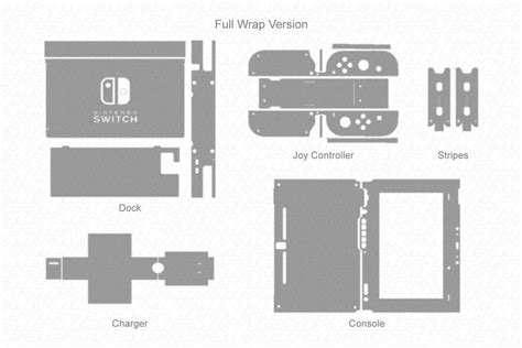Printable Nintendo Switch Skin Template Free Printable Templates