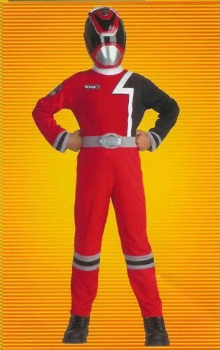 Power Rangers Rules Red Spd Ranger Cosplay Costume