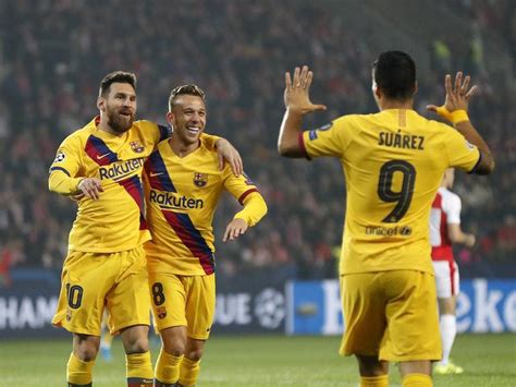 More History For Messi As Barca Battle Past Slavia Prague Shropshire Star