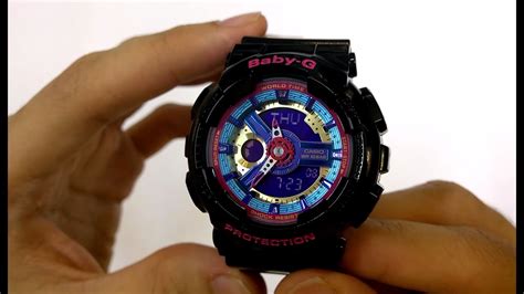 Customize casio watches for gifts. CASIO BABY-G WATCH BA-112-1A QUICK UNBOXING - YouTube