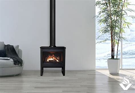 Sit back, relax, grab your coffee, and choose from up to 2 settings. Valor Madrona Modern Gas Stove | Gas fireplace, Standing ...