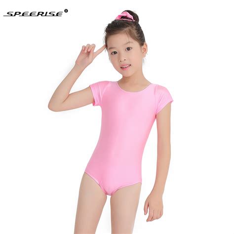 Buy Speerise Girls Cap Short Sleeve Leotard Ballet