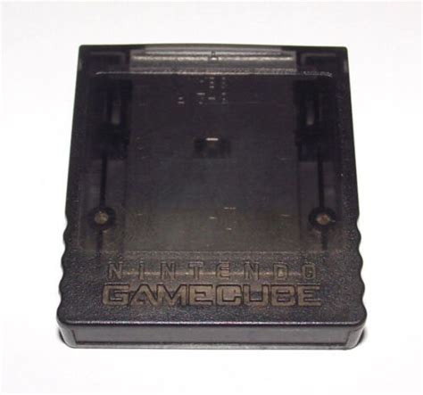 Genuine Memory Card For Nintendo Gamecube 59 Blocks Official Clear