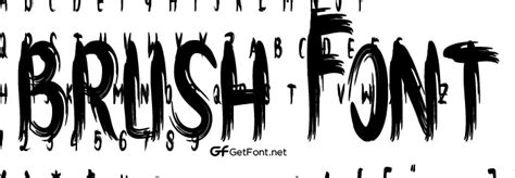 Download High Quality Brush Fonts Getfont