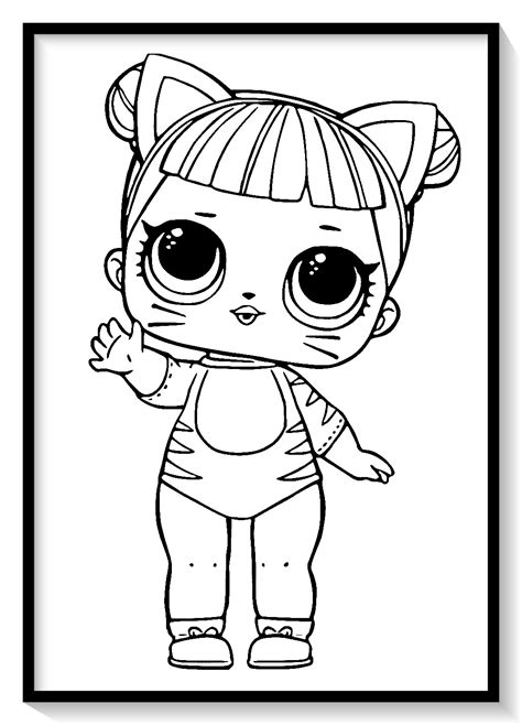 dibujos para colorear de lol surprise 🥇 Biblioteca de imágenes online