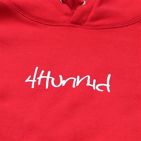 [4hunnid] good sex hoodie red white m～2xlサイズ dope tokyo ドープトーキョー