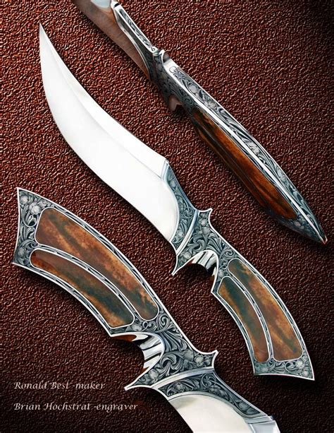Brian Hochstrat Engraved Knife Pretty Knives Knives And Swords