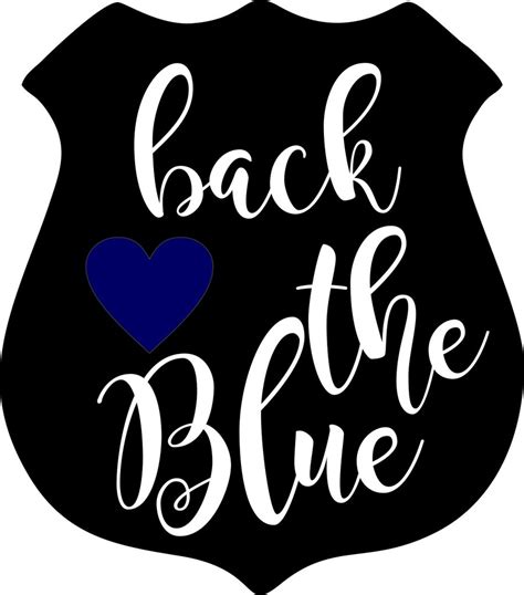 Back The Blue Clip Art 20 Free Cliparts Download Images On Clipground