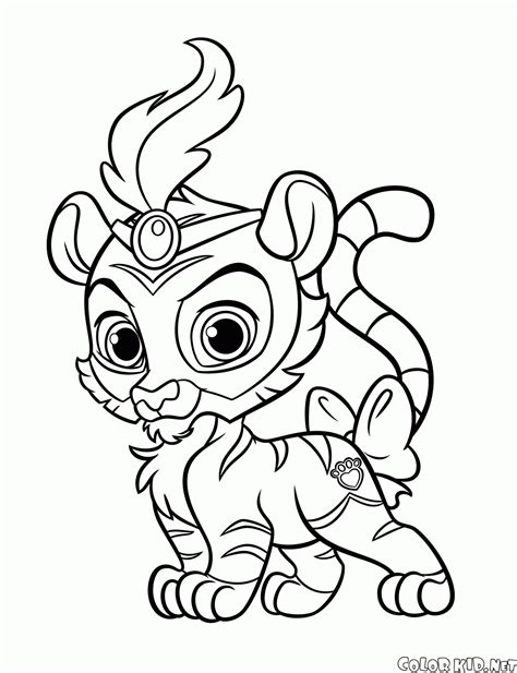 Disney Princess Palace Pets Rouge Coloring Pages Coloring Pages