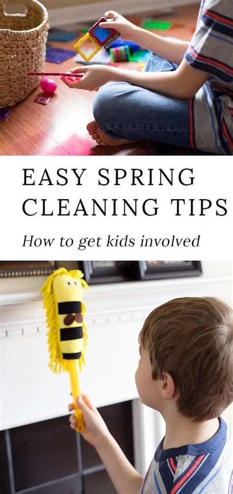 5 Easy Ways To Get Kids Involved With Spring Cleaning Spring Cleaning