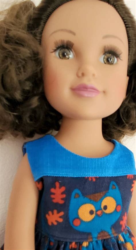 18 inch doll clothes fall corduroy dress fits like american etsy