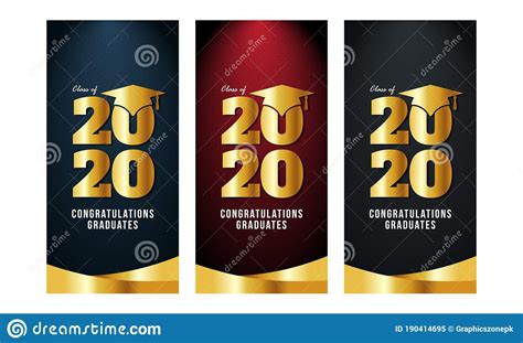 Class Of 2020 Vector Text For Graduation Gold Design Congratulation