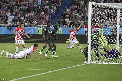 Croatia 2 0 Nigeria Luka Modric Leads By Example As Captain Seals Win