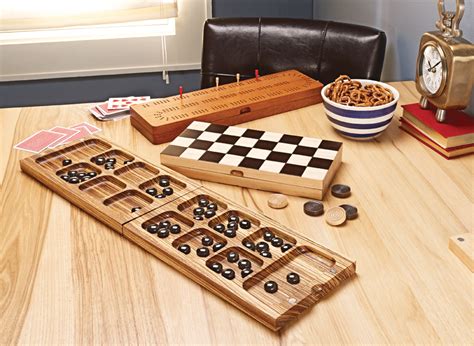 Folding Board Games Woodworking Project Woodsmith Plans