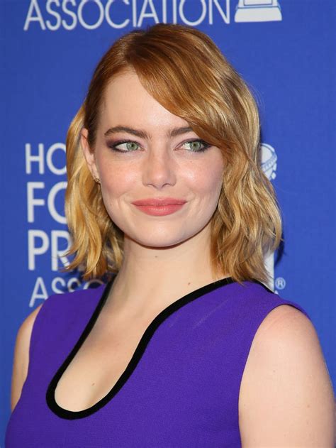 Emma Stone With Orange Sherbet Hair What Is Emma Stones Natural Hair