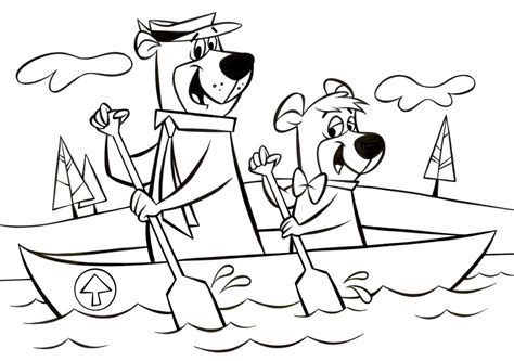 Choose your favorite coloring page and color it in bright colors. The best free Yogi coloring page images. Download from 48 ...