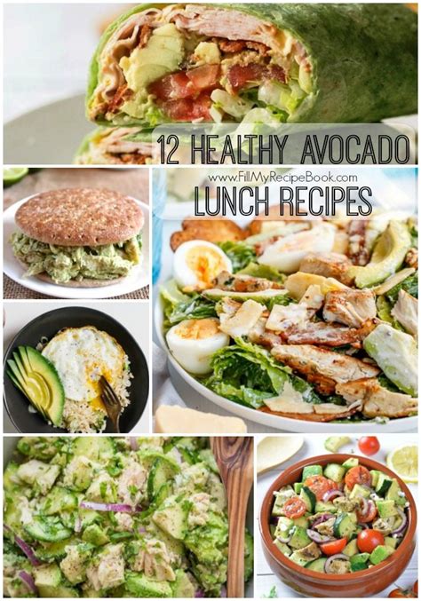 12 Healthy Avocado Lunch Recipes Fill My Recipe Book