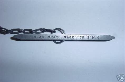 50 Cal Bmg Headspace And Timing Gauge Go No Go Browning 21520260