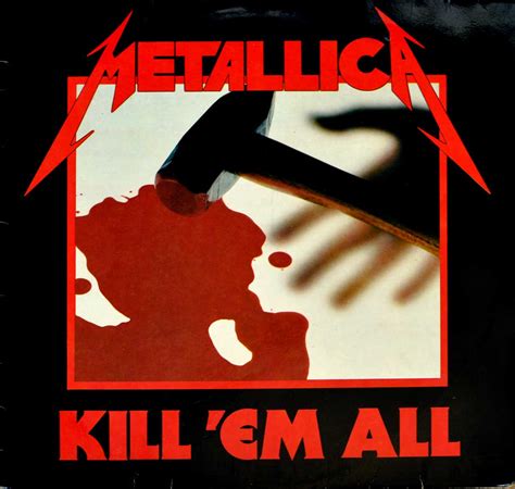 Metallica Kill Em All Netherlands Thrash Metal Album Cover Gallery