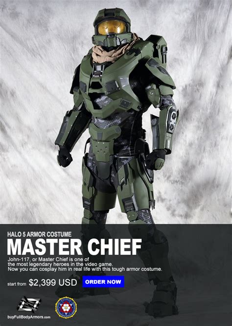 Halo 4 Master Chief Armor Full Body