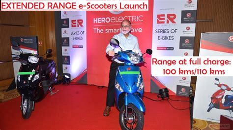hero electric extended their electric scooter variants launched two new e scooters electric