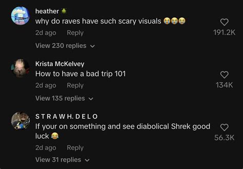 Shrek Rave Visuals Comments Shrek Rave Visuals By Excision Know