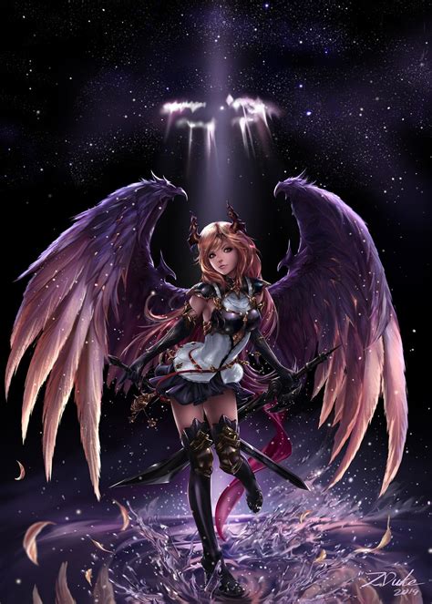 Dark Angel Olivia Granblue Fantasy And More Drawn By Zduke Danbooru