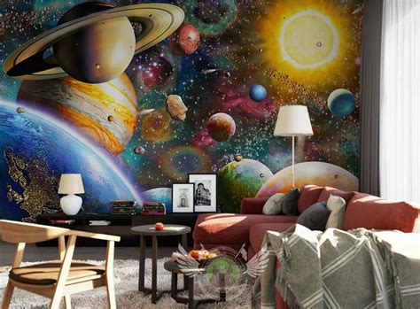 3d Cosmic Planet Wc366 Wall Murals Aj Wallpaper