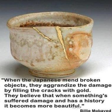 Breaking a favorite vase or antique ceramic can be devastating. Kintsugi and The Beauty Of Imperfection In Cracked Vessels