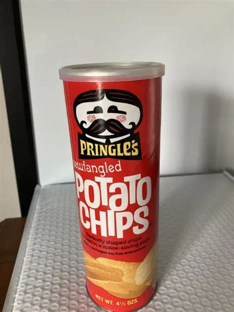 Vintage 1970s Pringles Newfangled Potato Chips Can 1200 Picclick