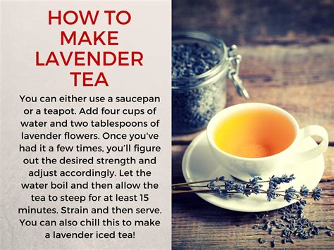 But if you're making your tea in a mug, never ever put the milk in with the tea bag before you pour if you use it again, you'll have less caffeine the second time round. 8 powerful benefits of lavender tea