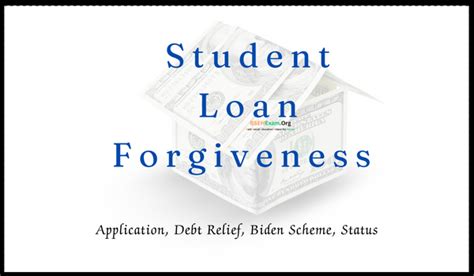 Student Loan Forgiveness 2023 Application Debt Relief Biden Scheme
