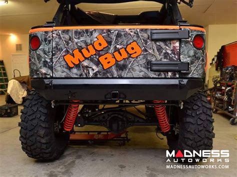 Jeep Wrangler Jk By Crawler Conceptz Skinny Series Rear Bumper W